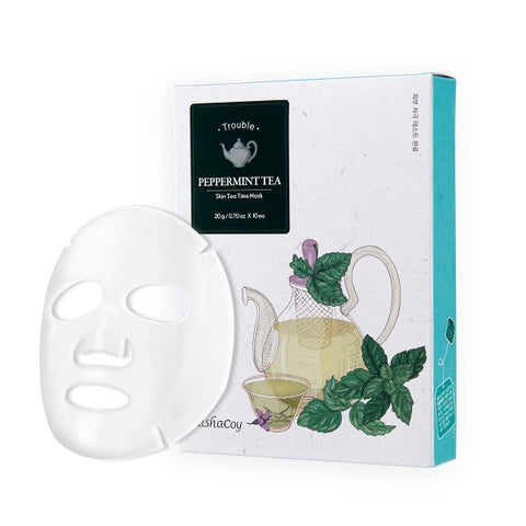 Elishacoy PEPPERMINT TEA Skin Tea Time Mask 10EA